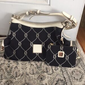 Dooney&Bourke bag & matching Wristlet